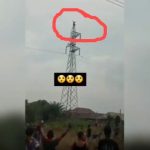 Nigéria : Un « Sorcier » Aperçu Au Sommet D’un Pylône De Haute Tension (vidéo)
