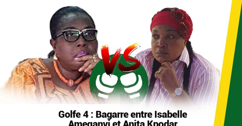 Golfe 4 : Bagarre entre Isabelle Ameganvi et Anita Kpodar (vidéo)