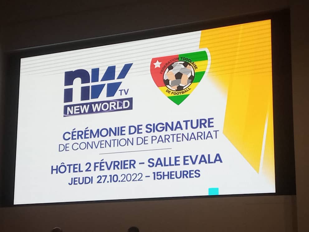 Togo : diffusion exclusive du championnat de première division (D1) sur New World TV