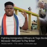 Togo Ghana un youtubeur raconte sa mesaventure a la frontiere video
