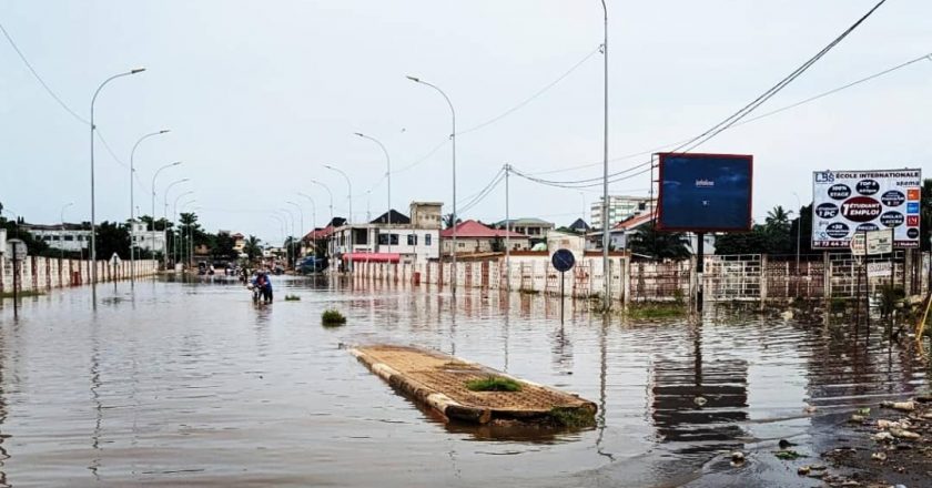 Pluies faibles en cours à Lomé : l'ANAMET alerte