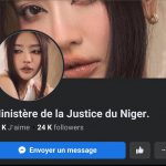 Niger : des pirates diffusent des films X sur la page Facebook du Ministère de la Justice