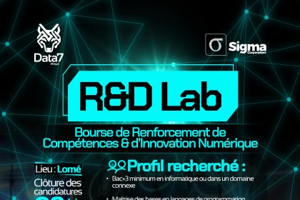 Appel à candidatures : Data 7 Afrique recrute les talents de demain pour son laboratoire d’IA